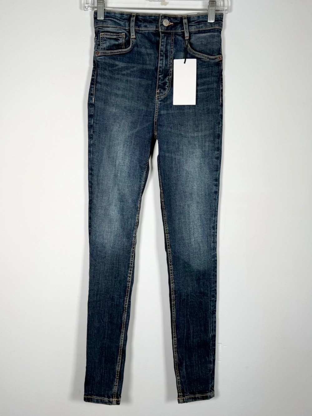 ZARA Women’s NWT USA Size 2/EUR Size 34 Sculpt High Rise Ankle Length Jeans